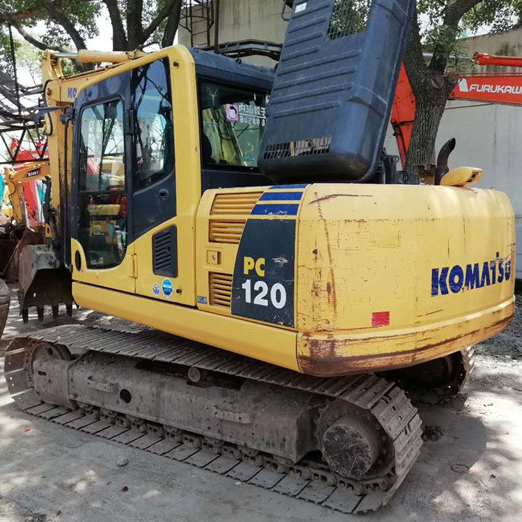 Подержанные коматсу pc120 5 экскаваторы / подержанный японский двигатель PC 120 Komatsu Excavator