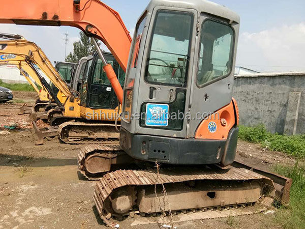 Hitachi в наличии Продажа высококачественного подержанного Hitachi ZX55 Мини экскаватор подержанный Япония Hitachi экскаватор ZX55 на продажу
