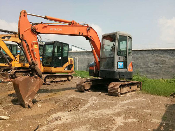 Hitachi на складе Подержанный Hitachi ZX55 Оригинальный японский экскаватор/ Подержанный Hitachi ZX55 ZX40 ZX60 Экскаватор Продажа Высокое качество дешевая цена