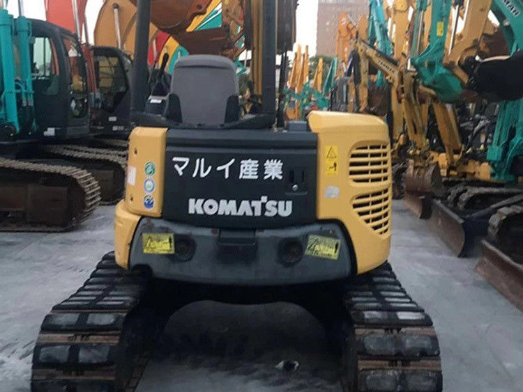 Хорошо ухоженный использованный мини-комацу экскаватор pc40 открытый кабинетка pc40 4 тонны небольшой экскаватор для продажи pc40mr