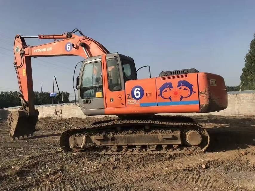 Hitachi горячая продажа Оригинальный Сделано Использованный Hitachi 230 В хорошем состоянии экскаватор Zx230 Подержанная машина
