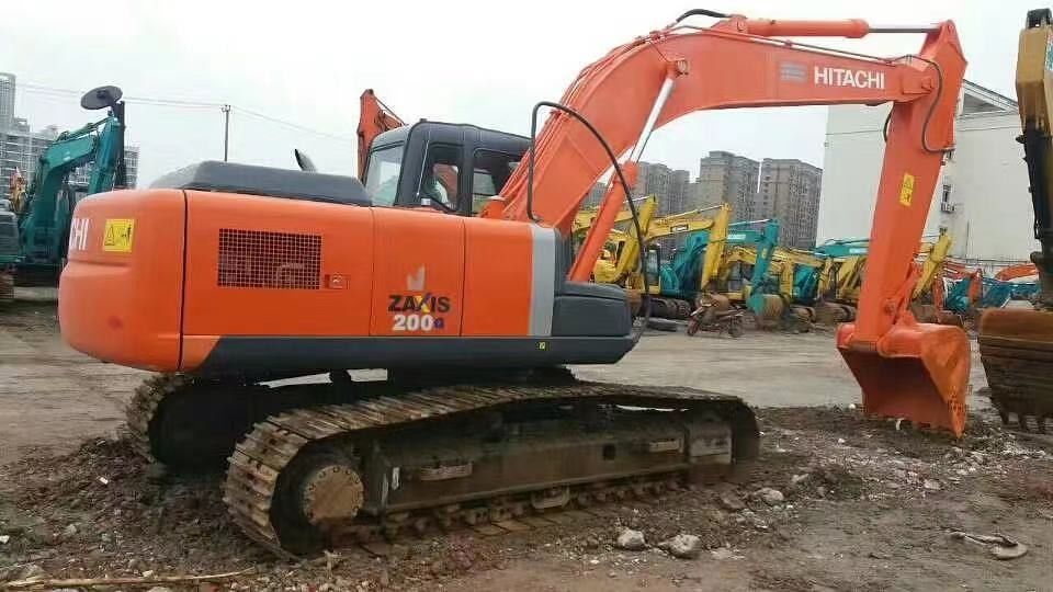 20 ТОН использованный Hitachi ZAXIS 200 буровой погрузчик экскаватор горнодобывающее тяжелое оборудование касущий мешок ZX200 Хорошее состояние Конечная цена Exc