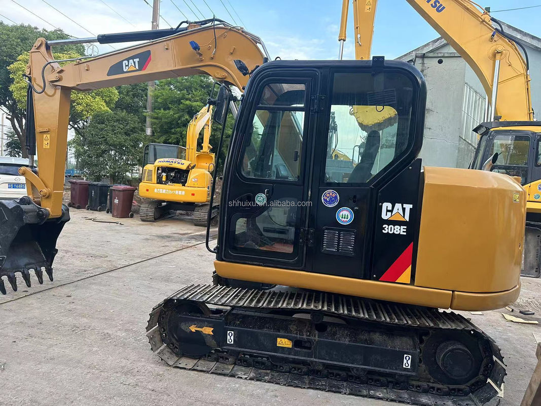 Подержанный экскаватор CAT 308E,подержанный дешевый экскаватор CAT 308E С НЕЗОКРАСНОЙ ЦЕНОЙ