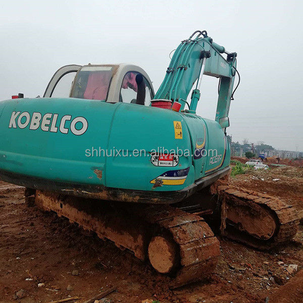 Kobelco SK200 Хорошее качество подержанный экскаватор Kobelco SK200-5 использованная выкапывающая машина для продажи