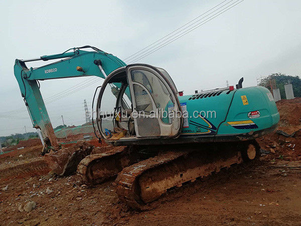 Kobelco SK200 Хорошее качество подержанный экскаватор Kobelco SK200-5 использованная выкапывающая машина для продажи