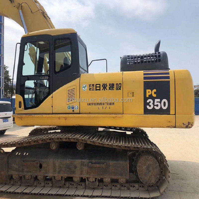 Komatsu Эксплуатационный экскаватор KOMATSU350-7 в хорошем состоянии / использованный komatsu pc350-7 ползучий экскаватор Komatsu Excavator