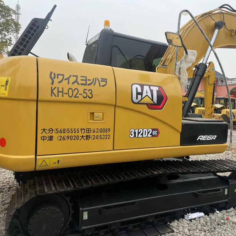 Использованный гидравлический экскаватор CAT312D строительная машина, вторая рука гусеничный ползучий экскаватор CAT312D с хорошей работой