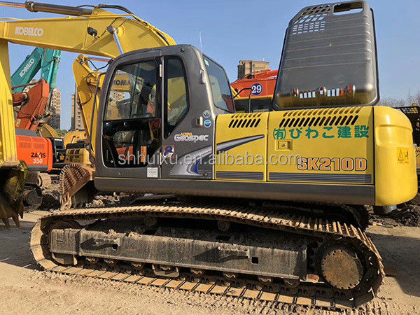 Kobelco SK200 Лучший продавец хорошего качества подержанная выкопательная машина подержанный экскаватор Kobelco SK210