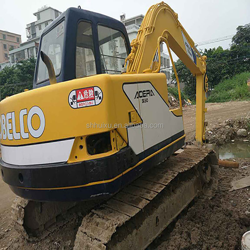 Подержанный гидравлический экскаватор Kobelco60-3, мини вторая рука высокое качество экскаватор KOBELCO60-3 дешевая цена