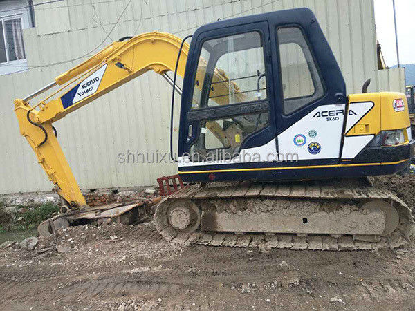 Подержанный гидравлический экскаватор Kobelco60-3, мини вторая рука высокое качество экскаватор KOBELCO60-3 дешевая цена