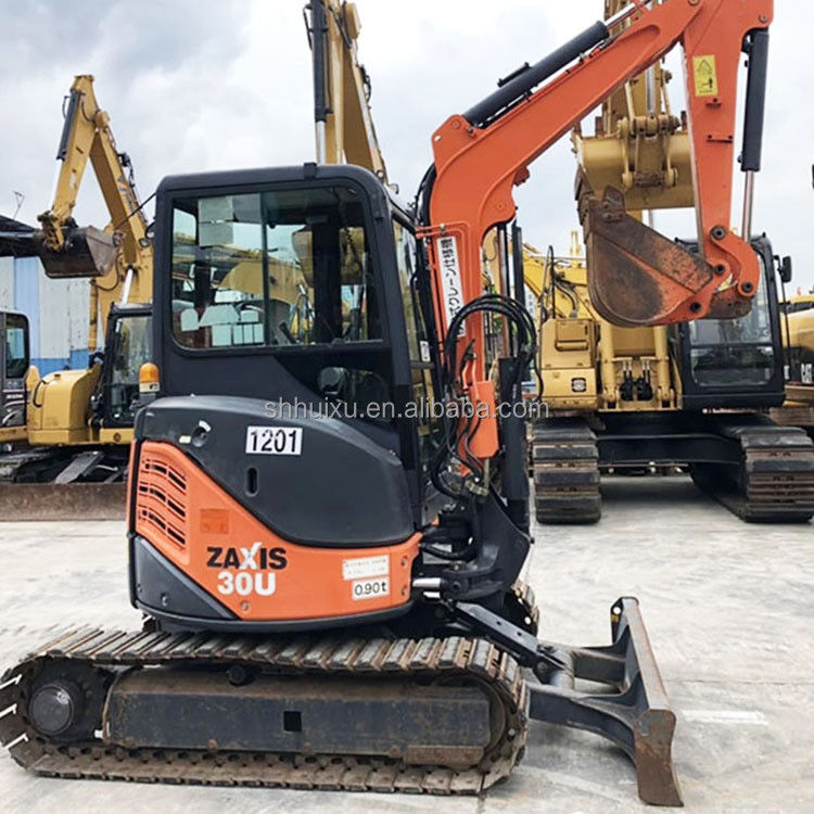 Хитачи на складе Подержанный мини-копальник японский HITACHI 30 для продажи/вторых рук Маленький экскаватор для полёта в хорошем состоянии HITACHI 30