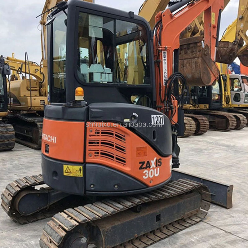 Хитачи на складе Подержанный мини-копальник японский HITACHI 30 для продажи/вторых рук Маленький экскаватор для полёта в хорошем состоянии HITACHI 30