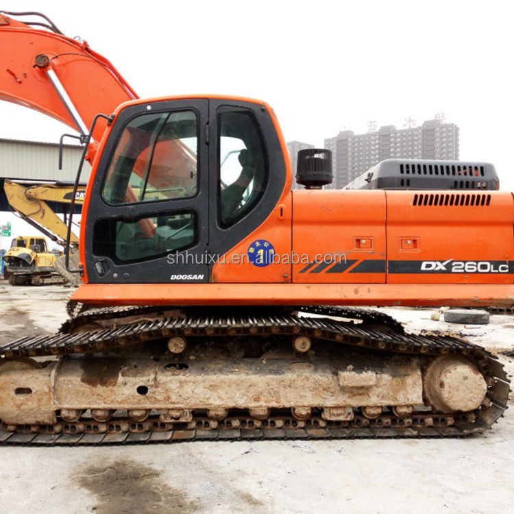 Doosan горячая продажа Отличное качество Подержанный гидравлический экскаватор DOOSAN DX260 Корея происхождение/Подержанная выкапывающая машина лучший продавец хорошая цена