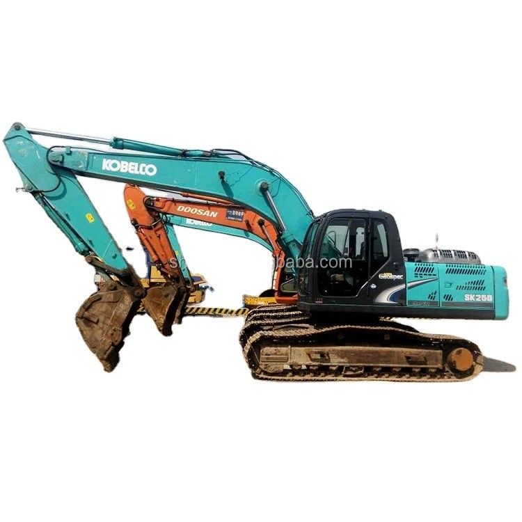 Kobelco SK200 Эксплуатационный экскаватор Kobelco SK250 Использованная каровая машина дешевая цена