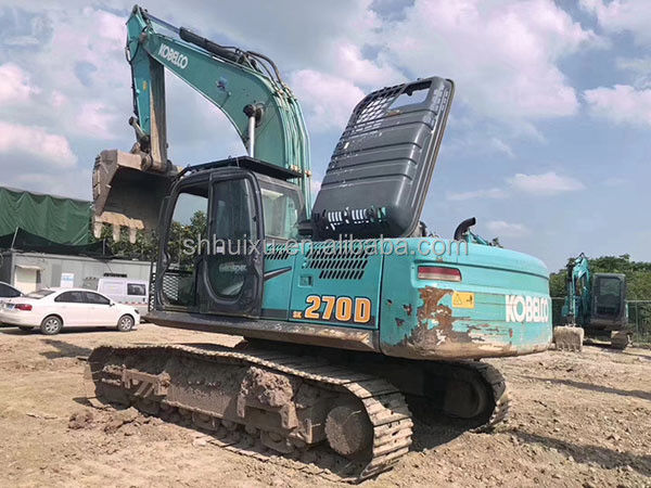 Kobelco SK200 Отличное качество подержанный экскаватор ползучий подержанная выкапывающая машина Kobelco SK270D дешевая цена