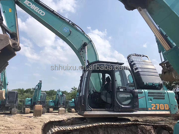 Kobelco SK200 Отличное качество подержанный экскаватор ползучий подержанная выкапывающая машина Kobelco SK270D дешевая цена