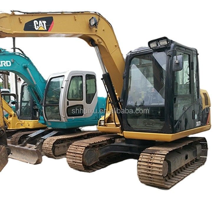 Использованные экскаваторы cat307 Мини ползунок Капательная машина экскаватор использованный CAT307D 7T Caterpillar Экскаватор Caterpillar на складе