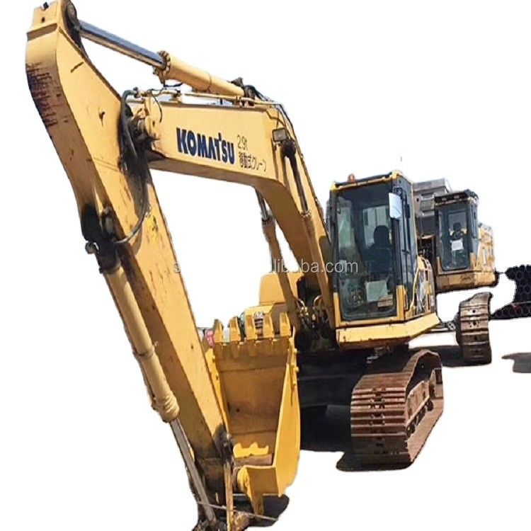 Комацу Использованный экскаватор Komatsu PC205 хорошее качество подержанная выкопательная машина для продажи Комацу экскаватор