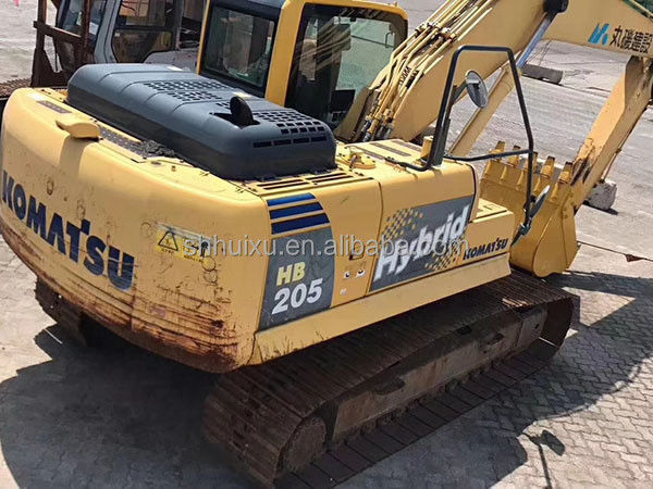 Комацу Использованный экскаватор Komatsu PC205 хорошее качество подержанная выкопательная машина для продажи Комацу экскаватор