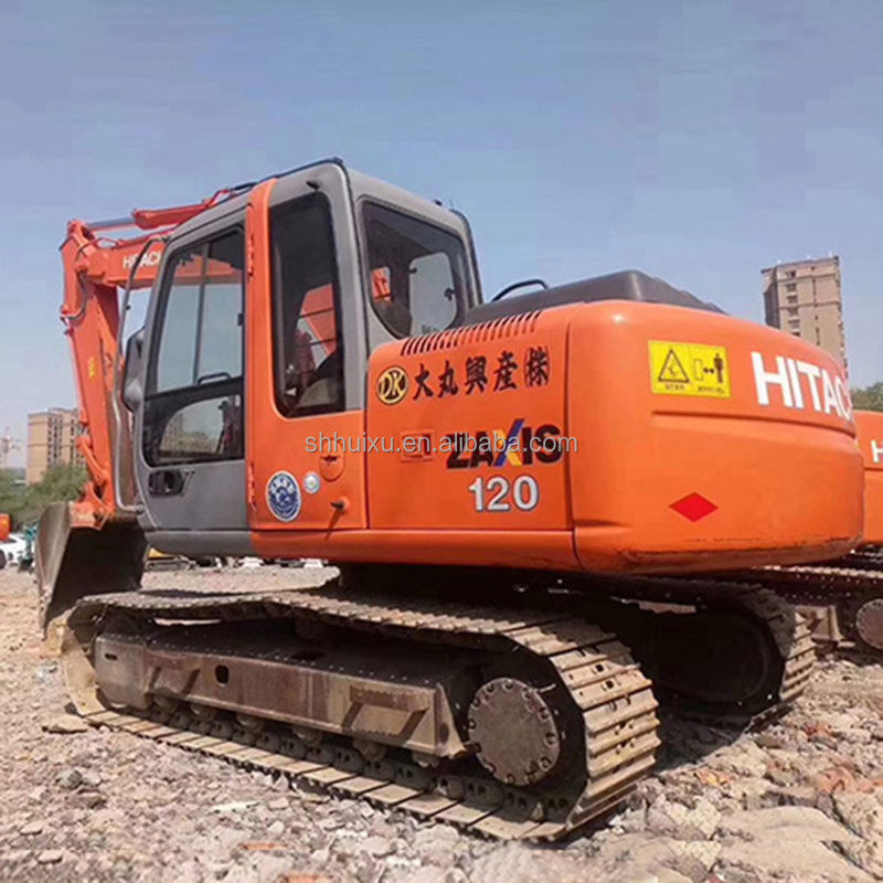 Hitachi горячая продажа Подержанный экскаватор HITACHI 120 в хорошем состоянии Подержанная каровая машина для продажи