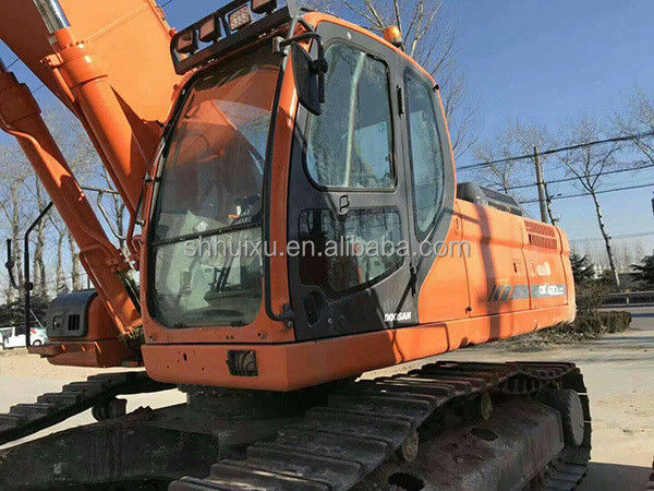 Doosan горячая продажа Высокое качество подержанная гидравлическая экскаватор ДОСАН DX420 Корея происхождение использованная выкопательная машина хорошая цена