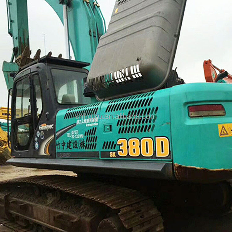 Kobelco SK200 Отличное качество подержанный экскаватор Kobelco SK380/Подержанная карова Kobelco SK380 дешевая цена