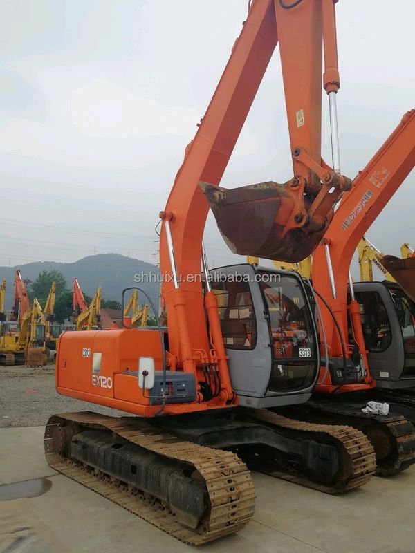 Hitachi горячая продажа Подержанный экскаватор HITACHI EX120-5 хорошее состояние Подержанная каровая машина японская для продажи