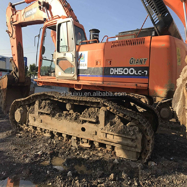 Doosan горячая продажа Отличное качество Подержанный гидравлический экскаватор DOOSAN DH500 Корея происхождение/Подержанная выкопательная машина лучшая продажа хорошая цена