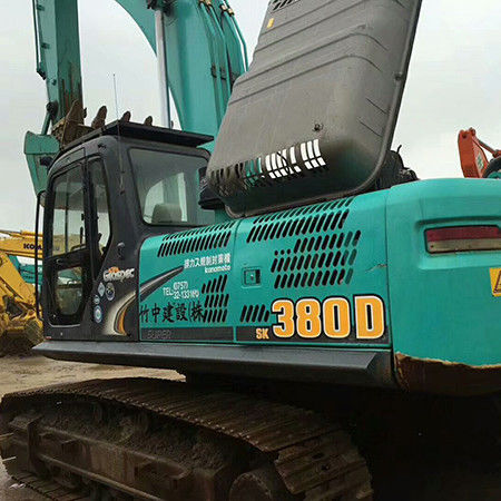 Использованный экскаватор Япония Kobelco Sk 380 хорошее Качество Низкое рабочее время Вторая рука использованный экскаватор kobelco использованный экскаватор цена