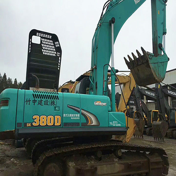 Использованный экскаватор Япония Kobelco Sk 380 хорошее Качество Низкое рабочее время Вторая рука использованный экскаватор kobelco использованный экскаватор цена