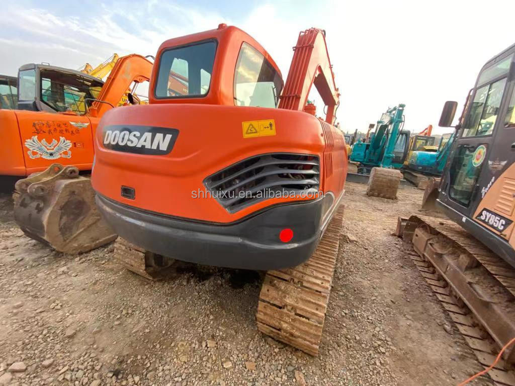 Корейское происхождение использованный мини-копальщик Doosan75 качественная строительная машина/Второй рукой гидравлический ползучий экскаватор DOOSAN75 горячая продажа