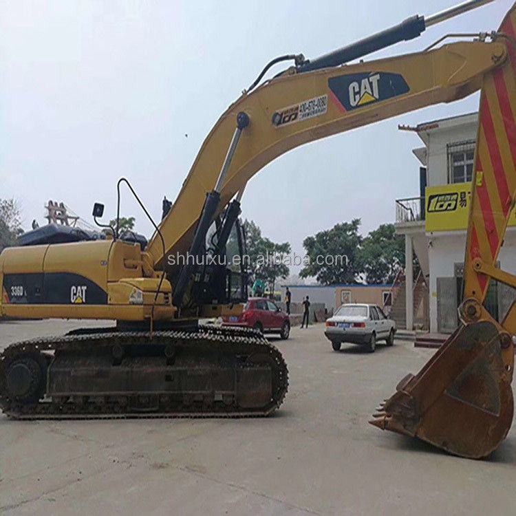Подержанная хорошее качество ползучий экскаватор CAT336D 36T Подержанный экскаватор Каспальная машина для продажи