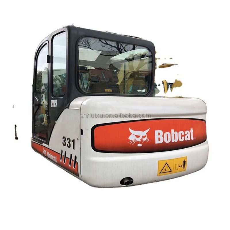 Подержанный хорошего качества ползучий экскаватор BOBCAT331 3.1T Подержанный экскаватор Выкопающая машина для продажи