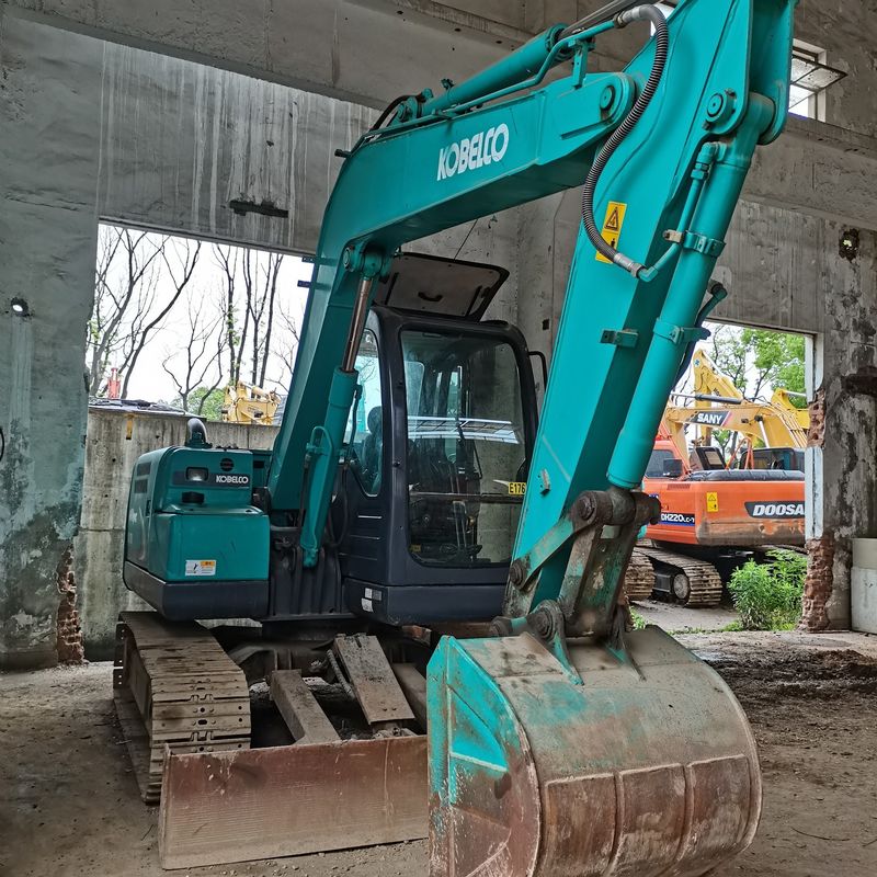 Настоящая съемка 90% Новый Оригинальный Япония Использованный KOBELCO SK 75 ползучий экскаватор Продажа Использованный KOBELCO 75 Японская технология кавальщик