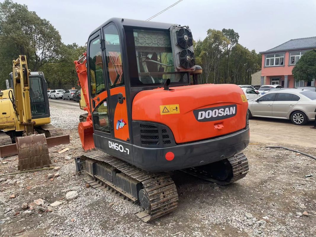 Высокое качество Использованная мини-кашильница Doosan ZX60 строительная машина/вторая рука гидравлическая скатерть экскаватор DOOSAN ZX60 Корея происхождение