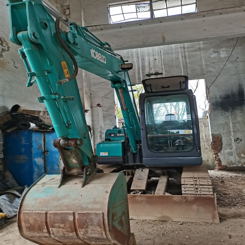 Настоящая съемка 90% Новый Оригинальный Япония Использованный KOBELCO SK 75 ползучий экскаватор Продажа Использованный KOBELCO 75 Японская технология кавальщик