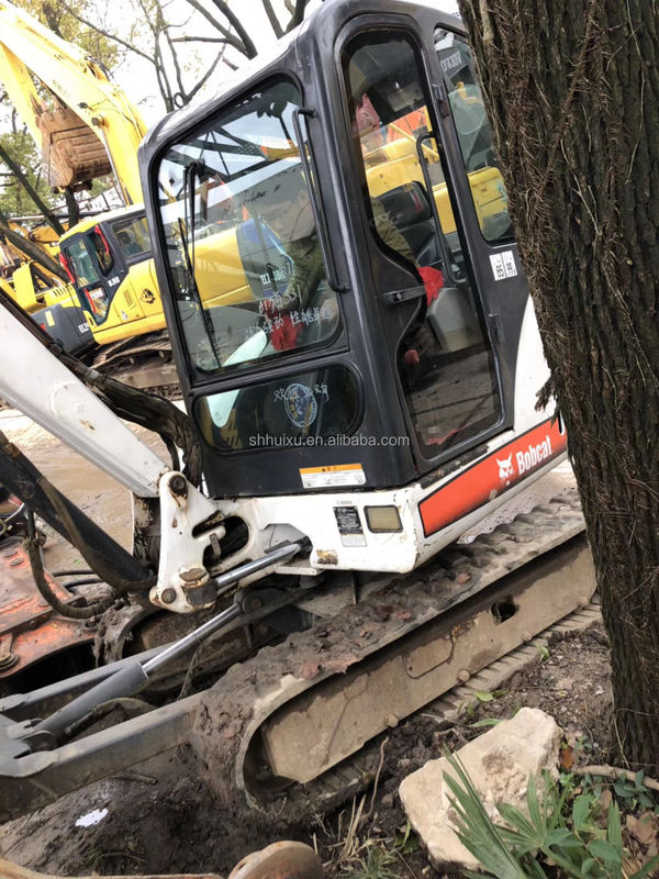 Подержанный хорошего качества ползучий экскаватор BOBCAT331 3.1T Подержанный экскаватор Выкопающая машина для продажи