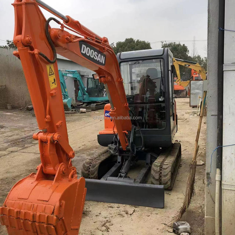 Doosan горячая продажа Использованная строительная машина мини-вырывник Doosan DH35 хорошее качество/вторые руки гидравлический ползучий экскаватор DOOSAN DH35 Корея происхождение