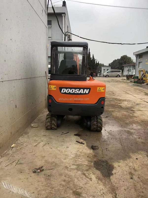 Doosan горячая продажа Использованная строительная машина мини-вырывник Doosan DH35 хорошее качество/вторые руки гидравлический ползучий экскаватор DOOSAN DH35 Корея происхождение
