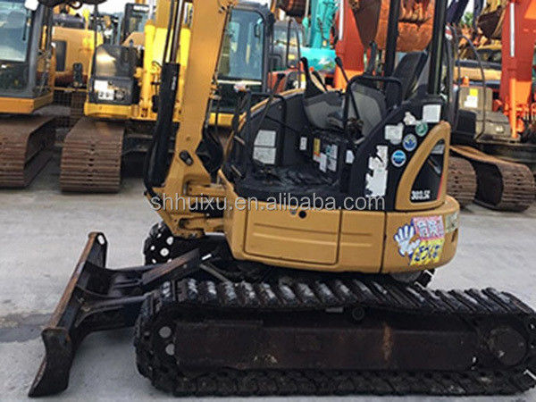 Хорошее качество подержанный гидравлический мини-вырывник CAT303.5 Вторая рука небольшой ползучий гусеничный экскаватор для продажи Гусеница на складе