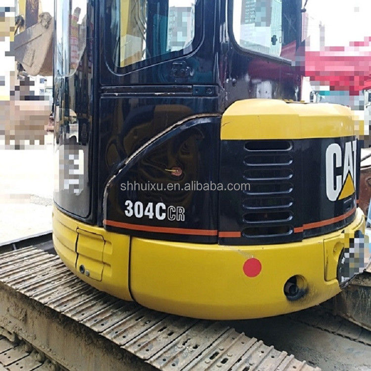 Подержанный гидравлический мини-экскаватор CAT304 Вторая рука хорошего качества небольшой ползучий экскаватор CAT304 для продажи