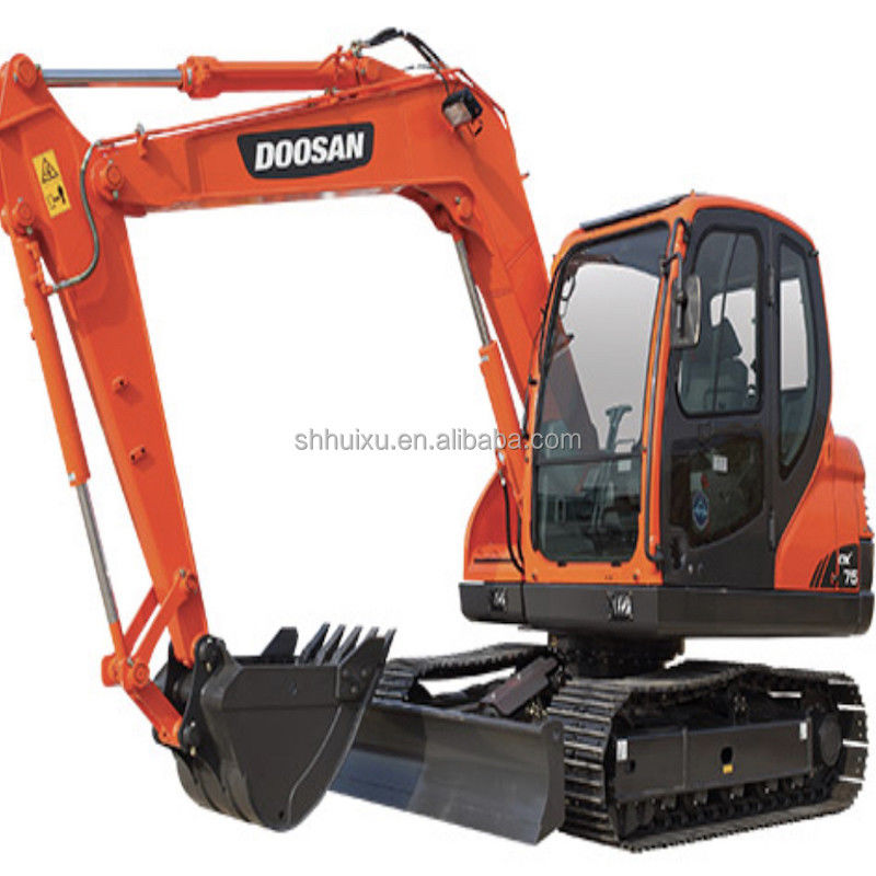 Подержанный 8-тонный экскаватор Doosan DX80 Подержанный 80-ти модельный мини-проект DX80 для продажи
