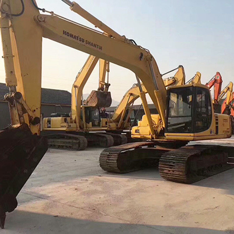 Komatsu Использованный Komatsu PC220-6 ползучий экскаватор идеальная производительность с хорошим качеством PC220 Komatsu экскаватор