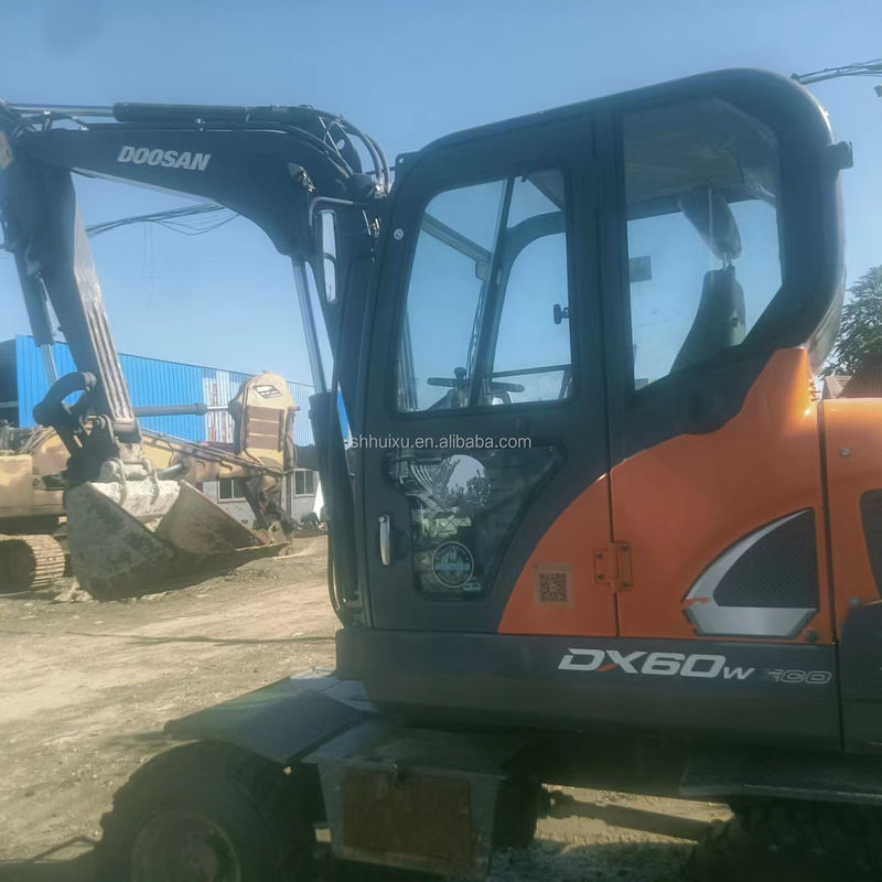 Doosan горячая продажа Использованный экскаватор Doosan dh60-7/Пользованный мини-экскаватор Doosan DX60W Дешевая цена