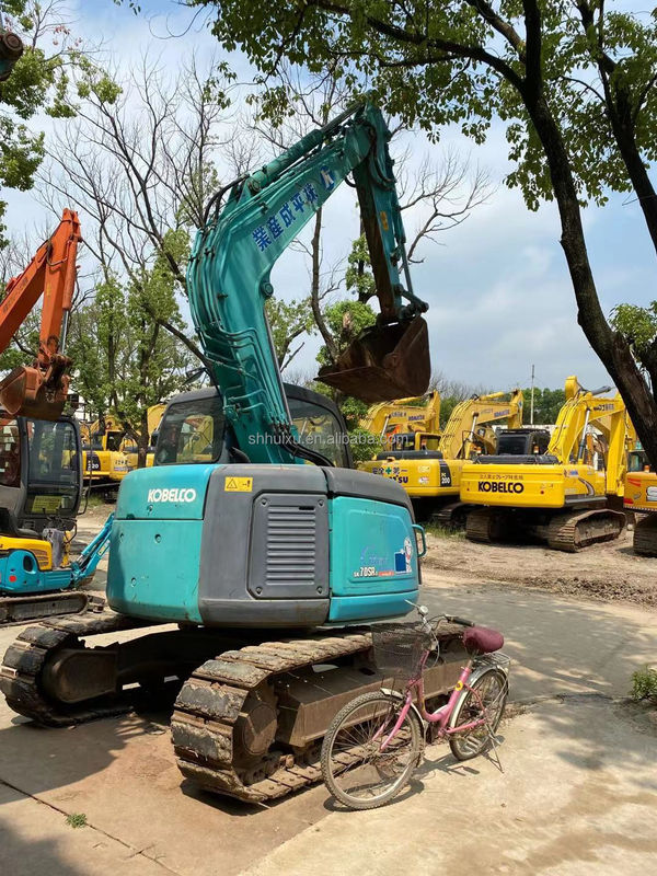 Kobelco SK200 Роббировая экскаватор Kobelco 70SR подержанная Гидравлическая Высокое качество Подержанный мини-капыльщик Дешевая цена