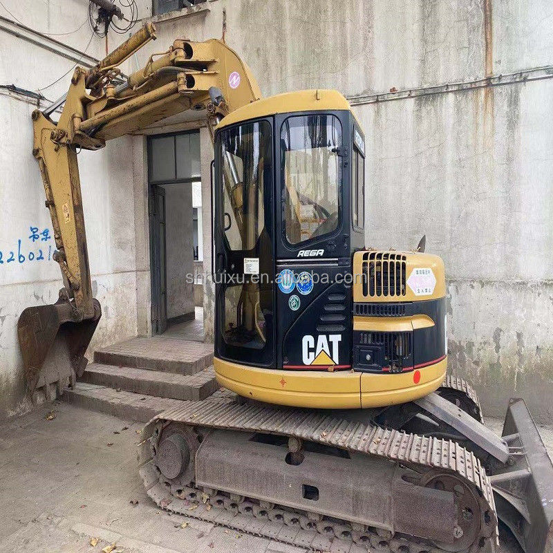 Подержанный гидравлический мини-кашильщик CAT308 Вторая рука хорошее качество небольшой ползучий экскаватор CAT308 для продажи