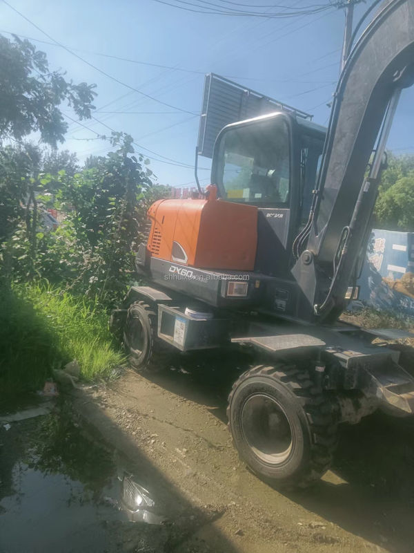 Doosan горячая продажа Использованный экскаватор Doosan dh60-7/Пользованный мини-экскаватор Doosan DX60W Дешевая цена