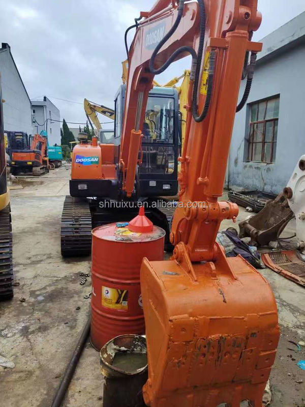 Doosan горячая продажа Мини экскаватор использованный doosan ex55 Вторая рука гидравлический ползучий экскаватор DOOSAN DH55 Корея происхождение