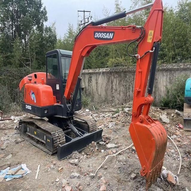 80% новые подержанные экскаваторы Доусан 55 экскаваторы Корея Подержанные экскаваторы хорошая цена