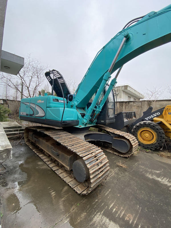 Kobelco SK200 Вторая рука Kobelco SK200-8 Гидравлический экскаватор с ползучей ручкой В хорошем состоянии Подержанная каровая машина дешевая цена